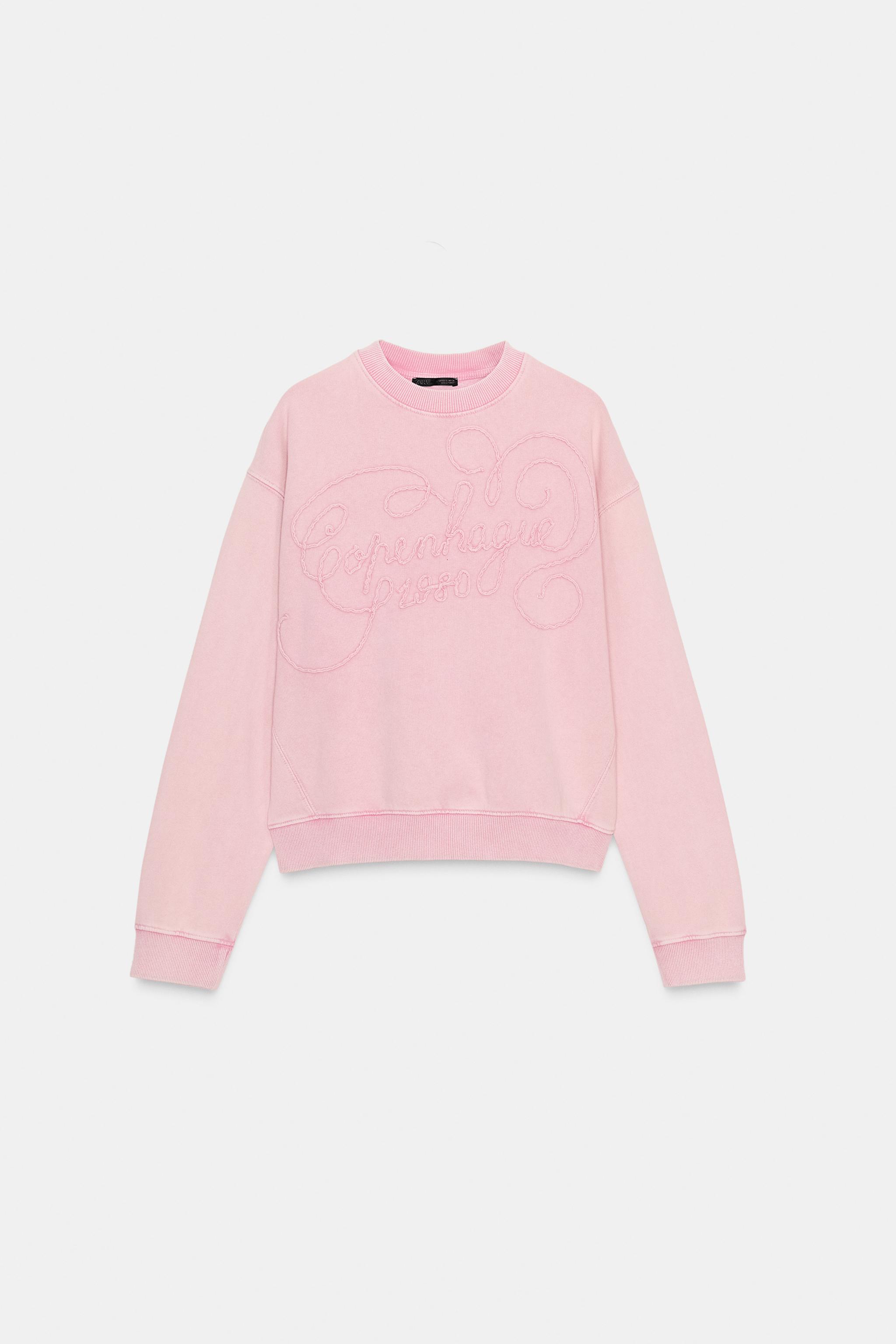 WASHED TEXT SWEATSHIRT